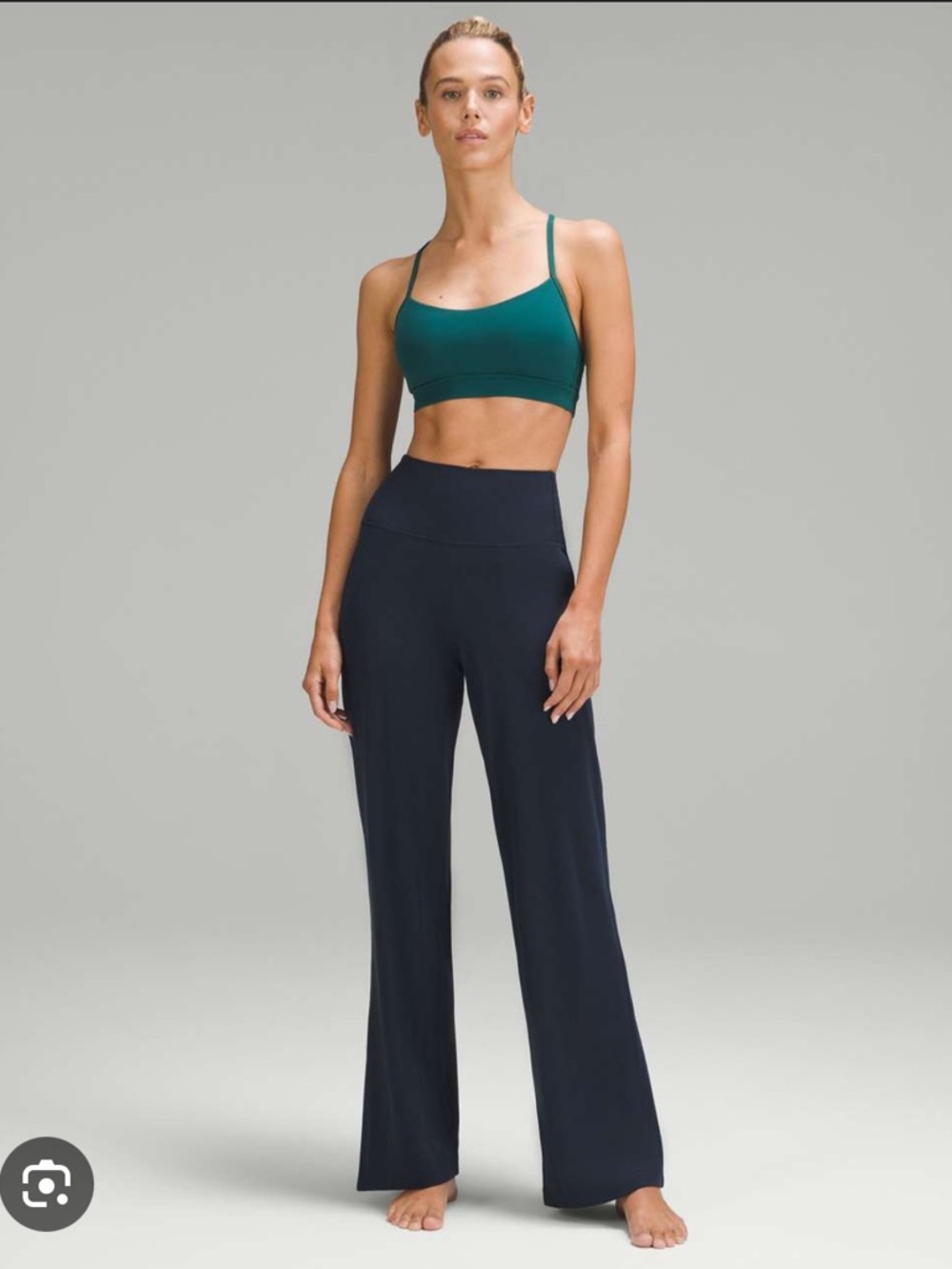 lululemon athletica Align High-Rise Wide-Leg Pant in True Navy